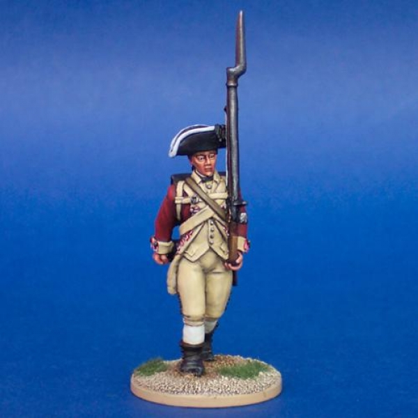 Front Rank Miniatures: 40A1 British Battalion Company - Marching (3 Head Variants) (1 figure) (
