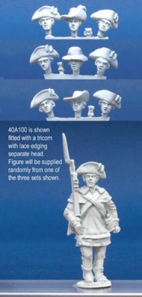 Front Rank Miniatures: 40A100 Hunting Shirt - Sergent Marching (1 figure) (40mm)