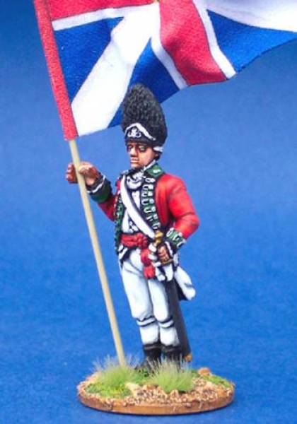 Front Rank Miniatures: 40A112 Fusilier Standard Bearer Standing (1 figure) (40mm)