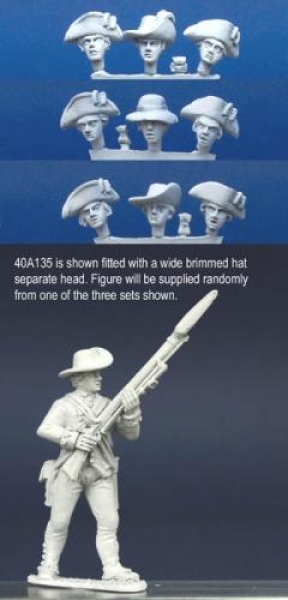 Front Rank Miniatures: 40A135 Long Regimental Coat - Standing, High Porte, Overalls, Haversack 