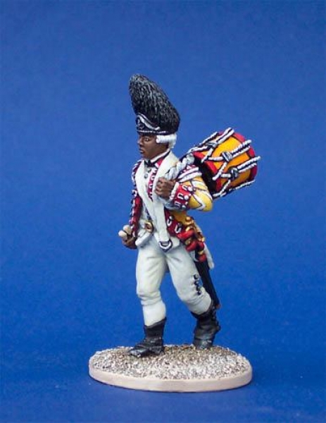 Front Rank Miniatures: 40A14 British Battalion Company Command - Drummer Boy Advancing With Sho