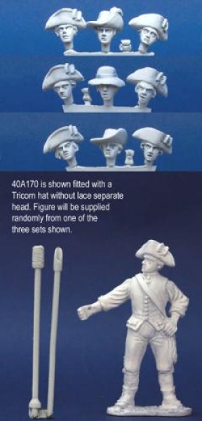 Front Rank Miniatures: 40A170 Artillery Crewman - Gunner / Labourer In Waistcoat With Sponge / 