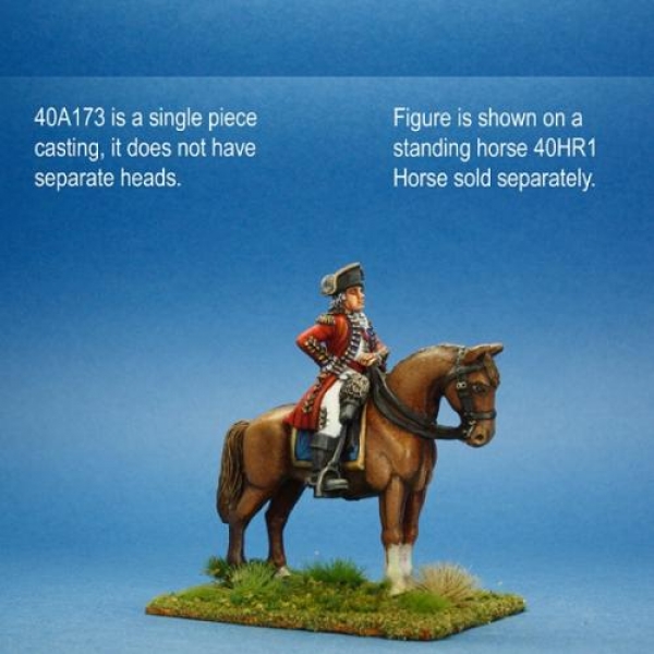 Front Rank Miniatures: 40A173 British General - Lieutenant-General Howe In Dress Uniform At Eas