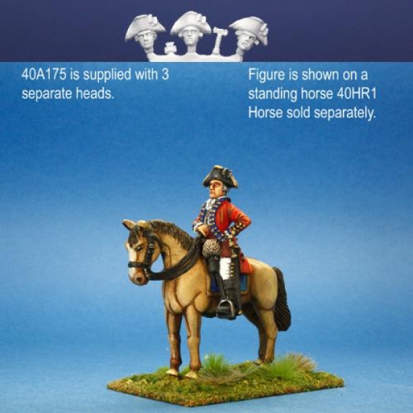 Front Rank Miniatures: 40A175 British General - Major-General In Dress Uniform At Ease (1 figur