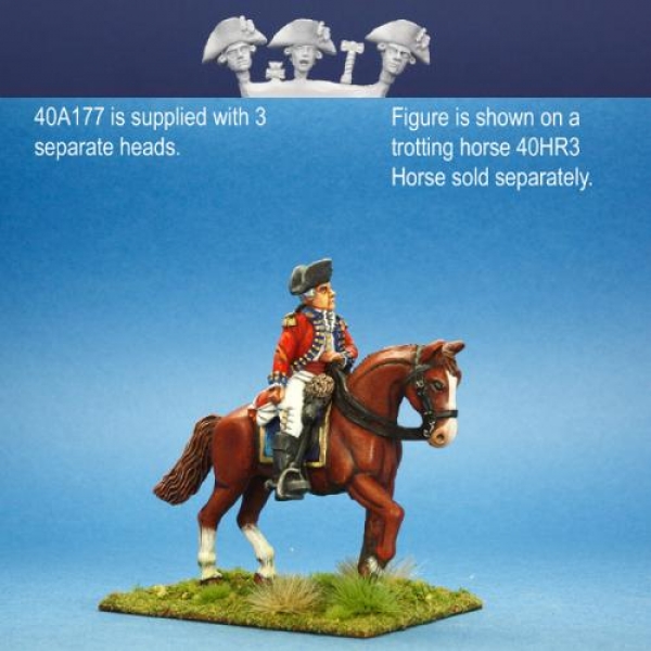 Front Rank Miniatures: 40A177 British Aide-De-Camp To General Officer, At Ease (1 figure) (40mm