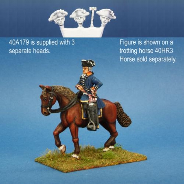Front Rank Miniatures: 40A179 Hessian General - General/Senior Office At Ease, Coat Without Lap