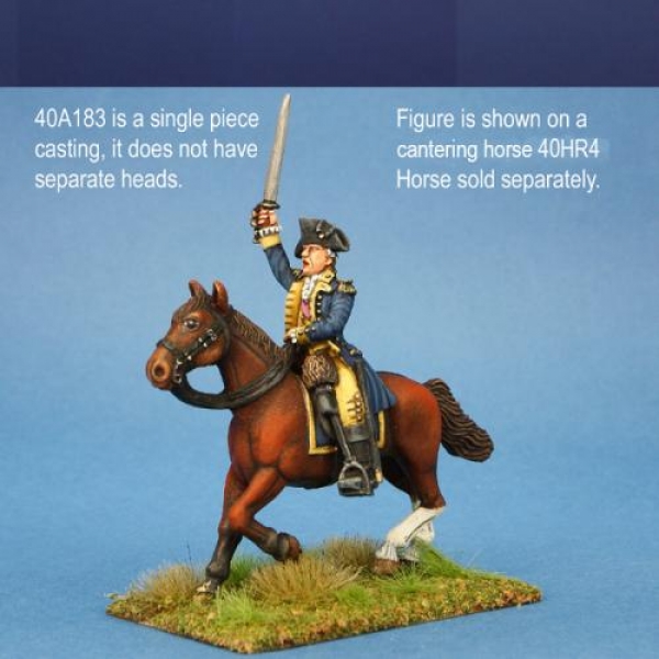 Front Rank Miniatures: 40A183 Continental General - General Nathaniel Green (1 figure) (40mm)