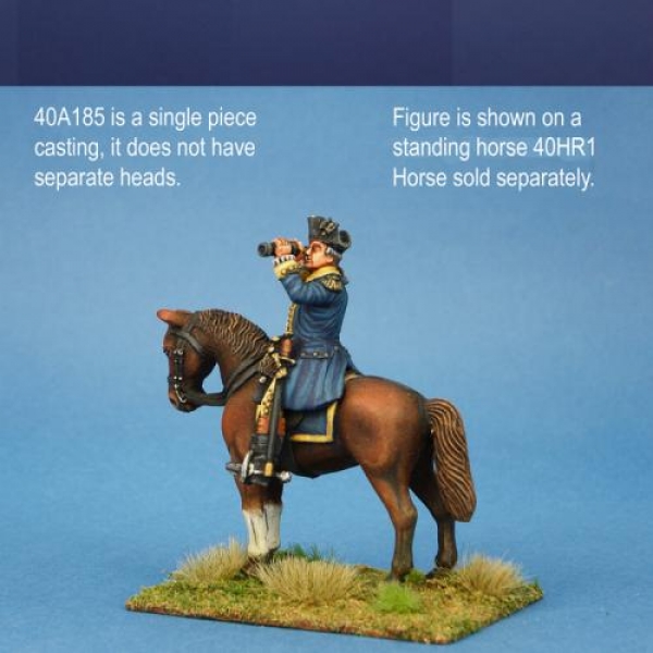 Front Rank Miniatures: 40A185 Continental General - General Looking Through Telescope (1 figure