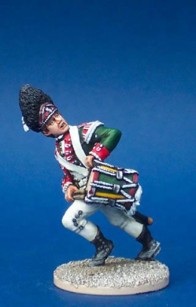 Front Rank Miniatures: 40A26 British Battalion Company Command - Drummer Charging (1 figure) (4