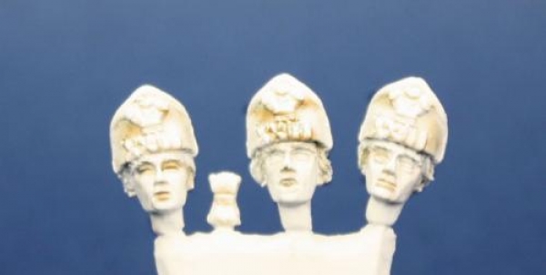 Front Rank Miniatures: 40HP1 Separate Heads Set For Light Infantryman 23rd Foot (6 Heads Per Pa