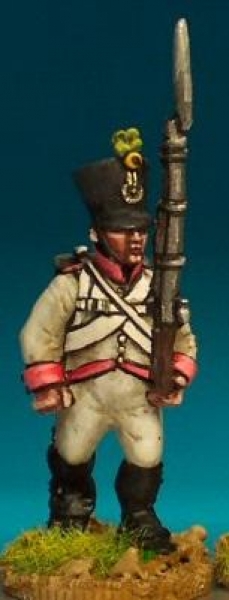 Front Rank Miniatures: AN11 German Fusilier - In Shako - Marching (6 figures)