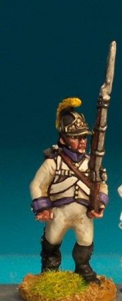 Front Rank Miniatures: AN1 German Fusilier - In Helmet - Marching (6 figures)