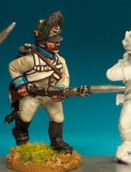 Front Rank Miniatures: AN23 German Grenadier - In Bearskin - Advancing, Low Porte (6 figures)