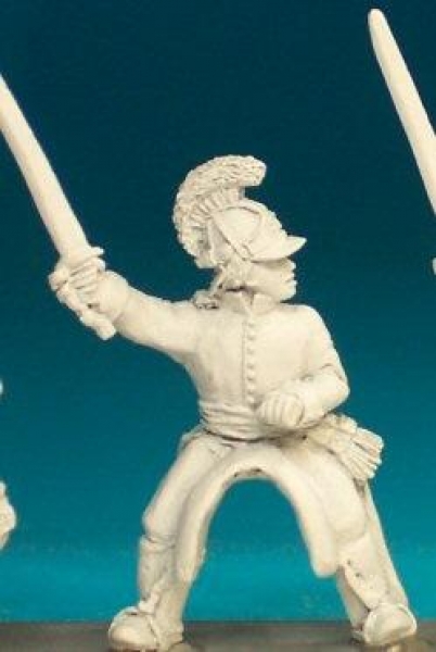 Front Rank Miniatures: AN31 Mounted German Officer - Mtd, Officer In Helmet, Sword Raised (6 fi