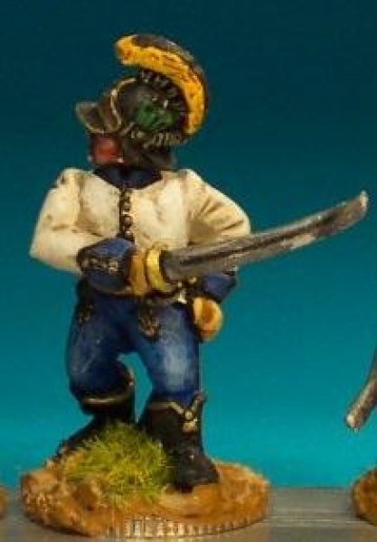 Front Rank Miniatures: AN40 Hungarian Fusilier - In Helmet - Officer Waving Forward (6 figures)