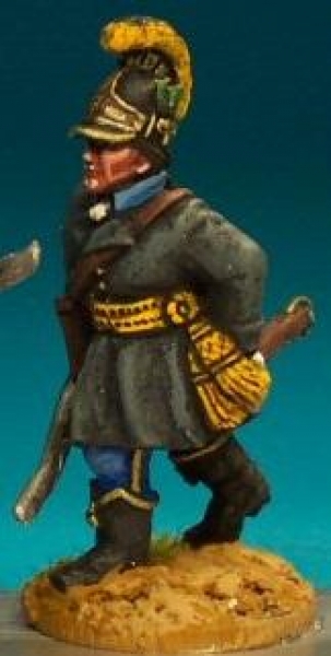 Front Rank Miniatures: AN41 Hungarian Fusilier - In Helmet - Officer In Oberrock (6 figures)