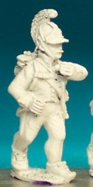 Front Rank Miniatures: AN42 Hungarian Fusilier - In Helmet - Standard Bearer (6 figures)