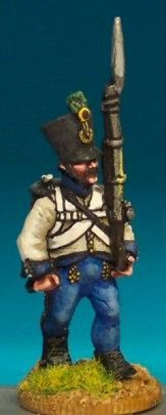 Front Rank Miniatures: AN44 Hungarian Fusilier - In Shako - Marching (6 figures)