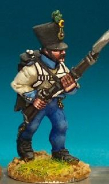 Front Rank Miniatures: AN45 Hungarian Fusilier - In Shako - Advancing, High Porte (6 figures)