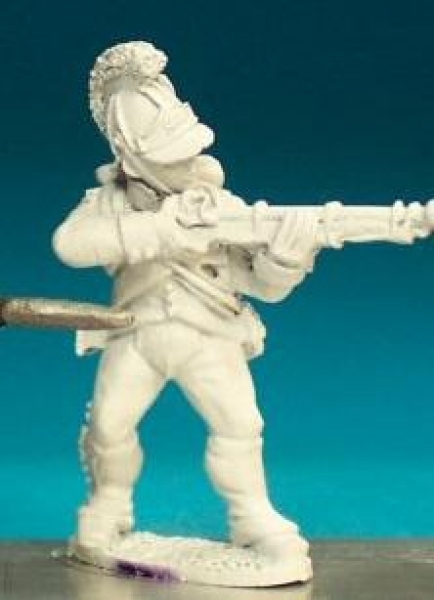 Front Rank Miniatures: AN4 German Fusilier - In Helmet - Standing Firing (6 figures)