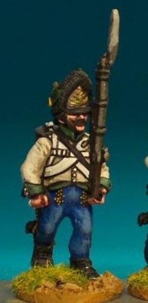 Front Rank Miniatures: AN54 Hungarian Grenadier - In Bearskin - Marching (6 figures)