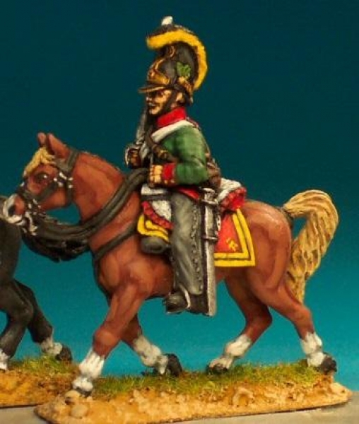 Front Rank Miniatures: ANC10 Dragoon Or Cheveaux Leger - Trooper, Sabre At Rest (6 figures)