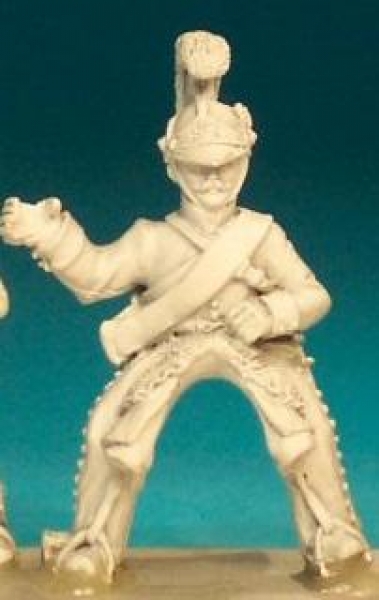 Front Rank Miniatures: ANC13 Dragoon Or Cheveaux Leger - Standard Bearer (6 figures)