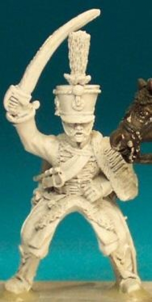 Front Rank Miniatures: ANC14 Hussar - Trooper, Sabre Up (6 figures)