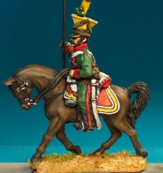 Front Rank Miniatures: ANC21 Uhlans - Trooper, Lance Up (6 figures)