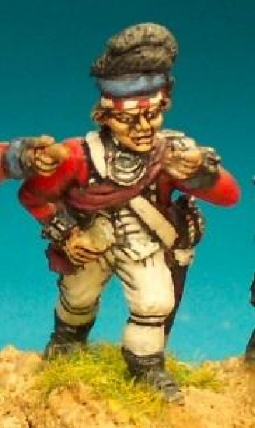 Front Rank Miniatures: AWB27 Highland Standard Bearer In Campaign Dress (6 figures)