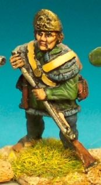 Front Rank Miniatures: AWB34 Butlers Ranger In Hunting Shirt Loading (6 figures)
