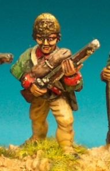 Front Rank Miniatures: AWB36 Butlers Ranger In Coat Advancing (6 figures)