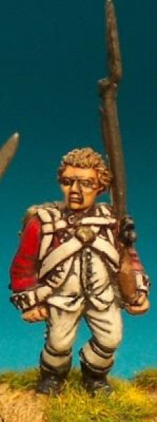 Front Rank Miniatures: AWB3 British Battalion Company. Marching. Bareheaded (6 figures)