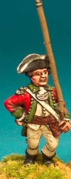 Front Rank Miniatures: AWB45 British Battalion Company Officer With Spontoon (6 figures)