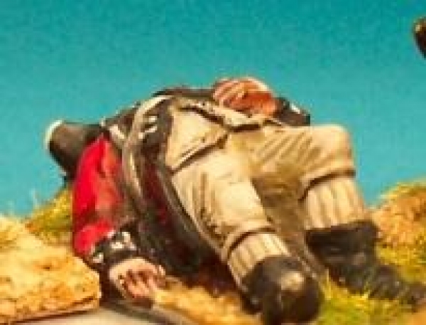 Front Rank Miniatures: AWB53 British Battalion Company. Lying Dead (6 figures)