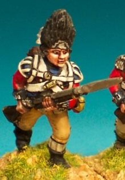 Front Rank Miniatures: AWB54 British Grenadier Company Charging (6 figures)