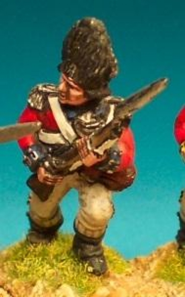 Front Rank Miniatures: AWB55 British Grenadier Company Officer Charging (6 figures)