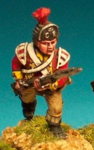 Front Rank Miniatures: AWB59 British Light Company Charging (6 figures)