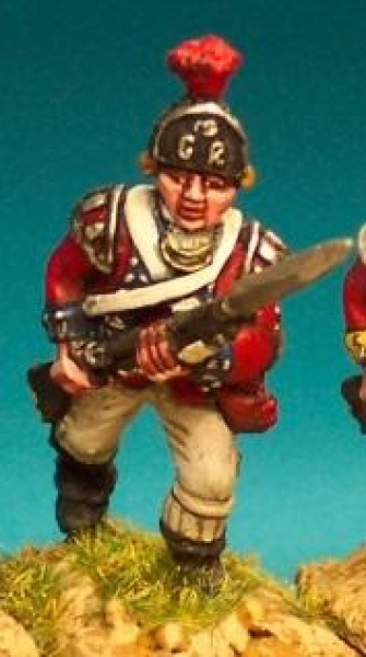 Front Rank Miniatures: AWB60 British Light Company Officer. Charging (6 figures)