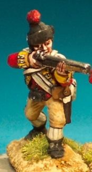 Front Rank Miniatures: AWB62 British Light Company. Firing. Crested Cap (6 figures)
