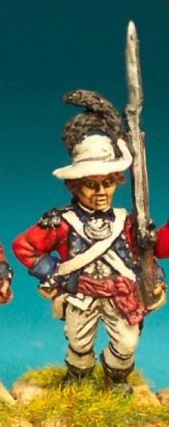 Front Rank Miniatures: AWB66 Officer Marching. Slouch Hat (6 figures)
