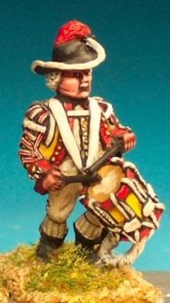 Front Rank Miniatures: AWB68 Drummer. Slouch Hat (6 figures)