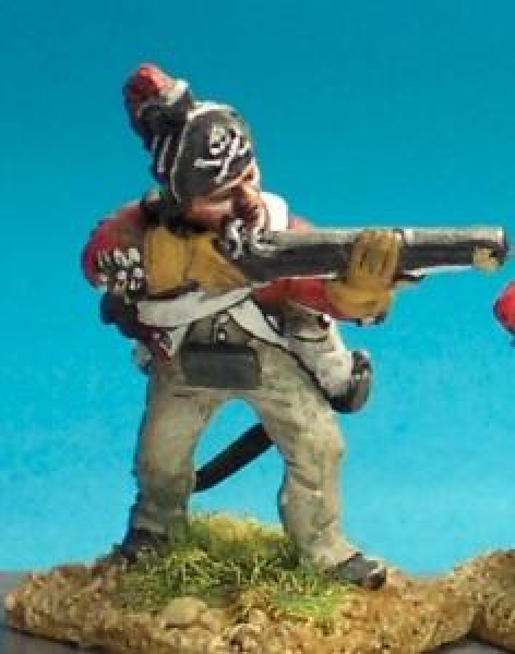 Front Rank Miniatures: AWBC12 Dismounted 17th Light Dragoon Trooper. Firing (6 figures)