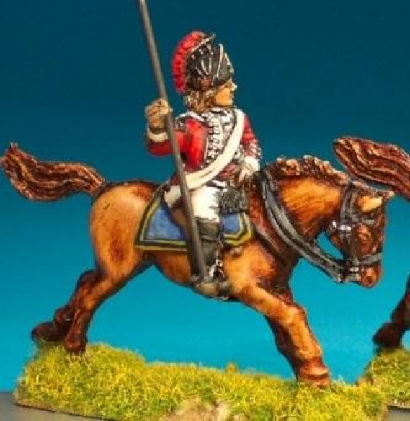Front Rank Miniatures: AWBC3 17th Light Dragoon Standard Bearer (6 figures)