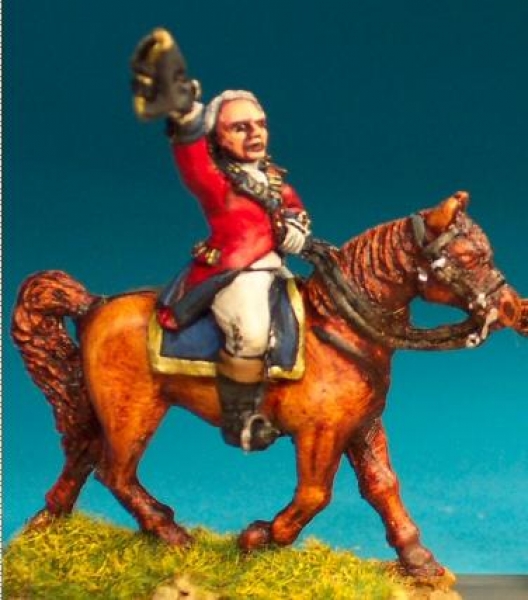 Front Rank Miniatures: AWBSP3 (Gentleman) Johnny' Burgoyne (6 figures)