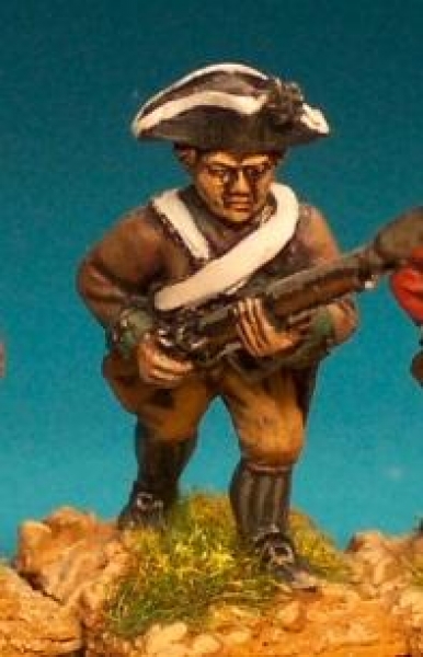 Front Rank Miniatures: AWC2 Infantryman In Tricorn Advancing (6 figures)