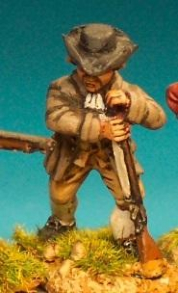 Front Rank Miniatures: AWC32 Private In Short Coat. Loading (6 figures)