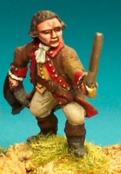 Front Rank Miniatures: AWC34 Officer With Sword, Hat In Hand (6 figures)
