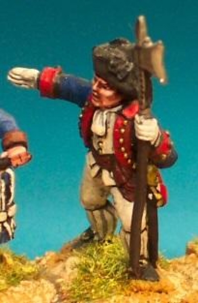 Front Rank Miniatures: AWC37 Sergeant With Halberd (6 figures)