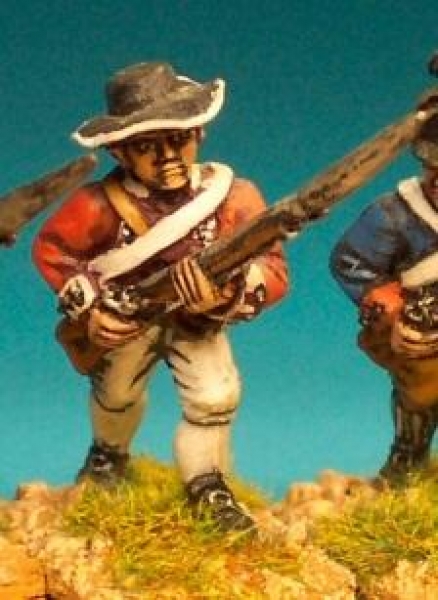 Front Rank Miniatures: AWC3 Infantryman In Slouch Hat Advancing (6 figures)